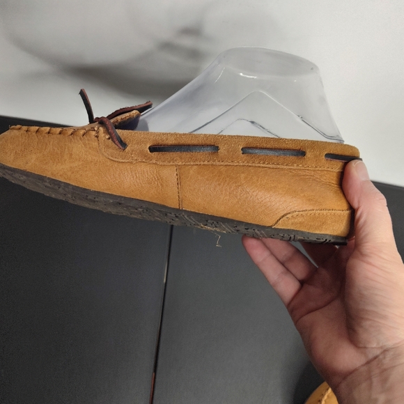Woolrich Women's Elk and Leather fur lined moccasin size 7 - Picture 7 of 10
